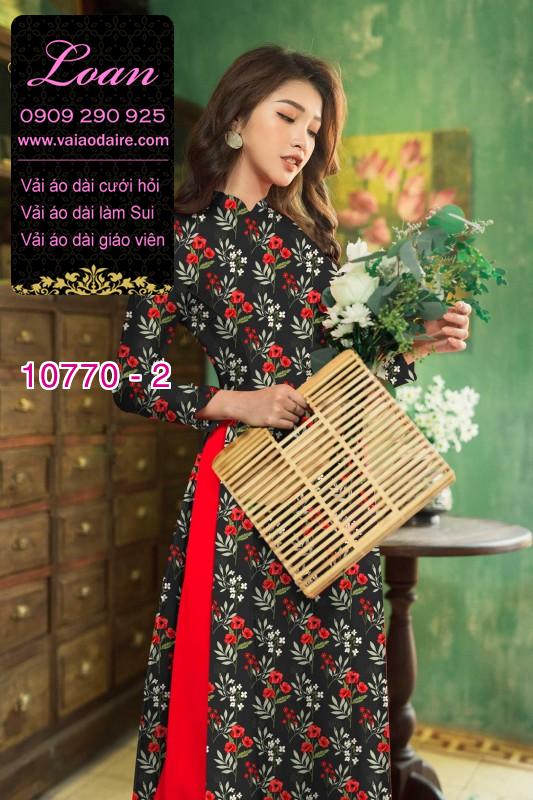 Vải áo dài bông nhí Vải áo dài bông nhí