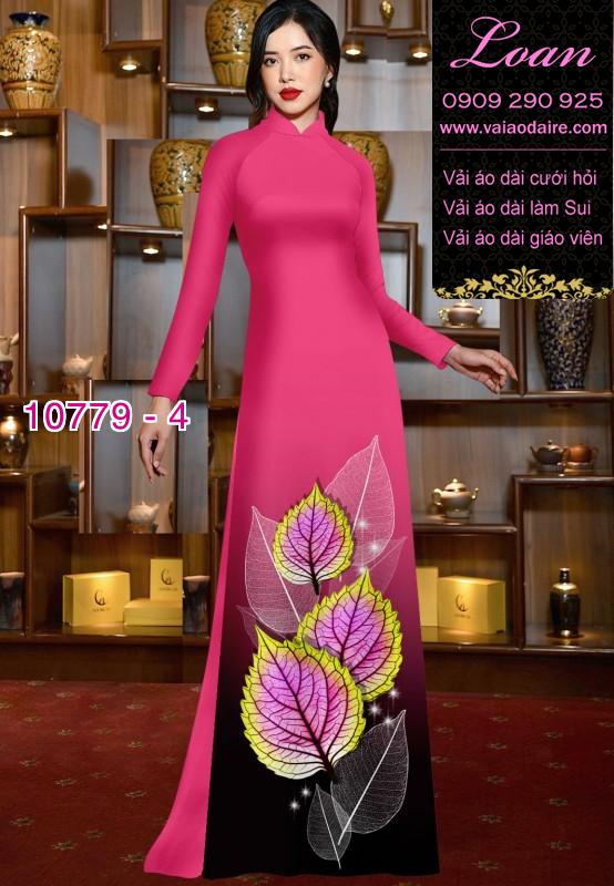 Vải áo dài hình lá