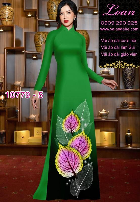 Vải áo dài hình lá
