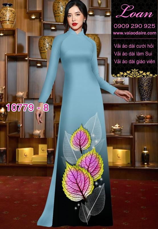 Vải áo dài hình lá