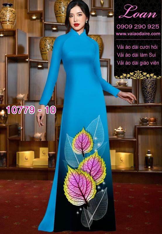 Vải áo dài hình lá