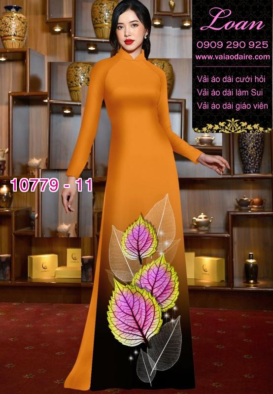 Vải áo dài hình lá
