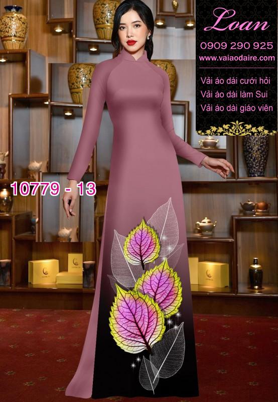Vải áo dài hình lá