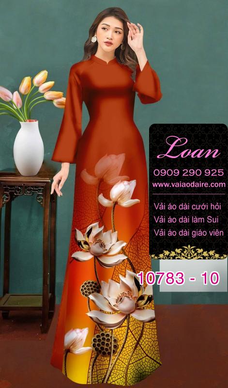 Vải áo dài hoa văn lập thể