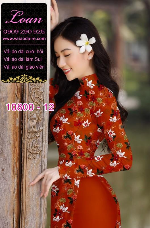 Vải áo dài hoa nhí Vải áo dài hoa nhí