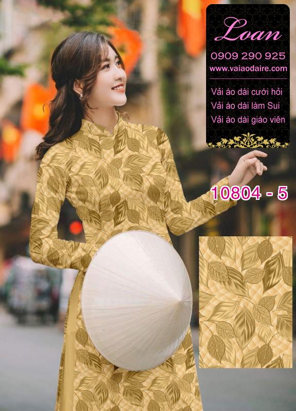 Vải áo dài hoa đều
