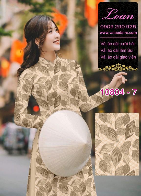 Vải áo dài hoa đều