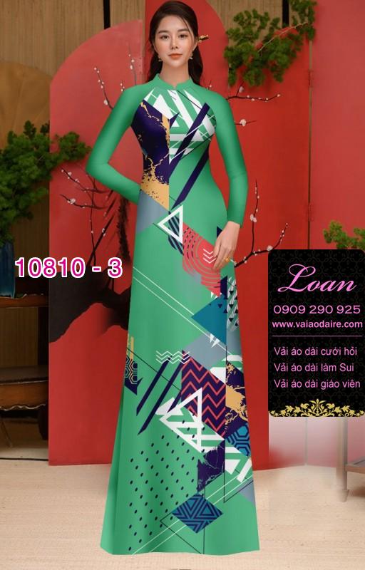 Vải áo dài lập thể