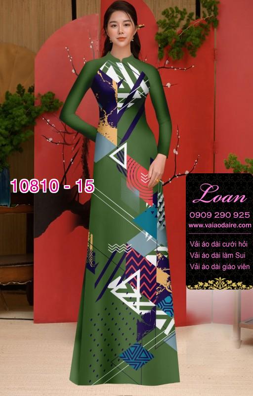 Vải áo dài lập thể