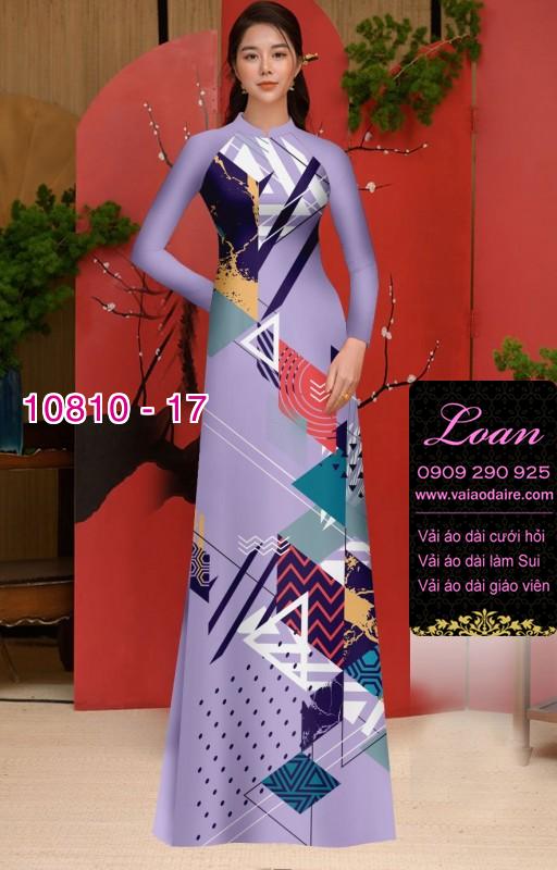 Vải áo dài lập thể