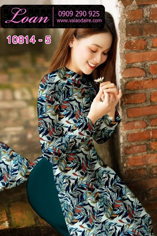 Vải áo dài hoa nhí