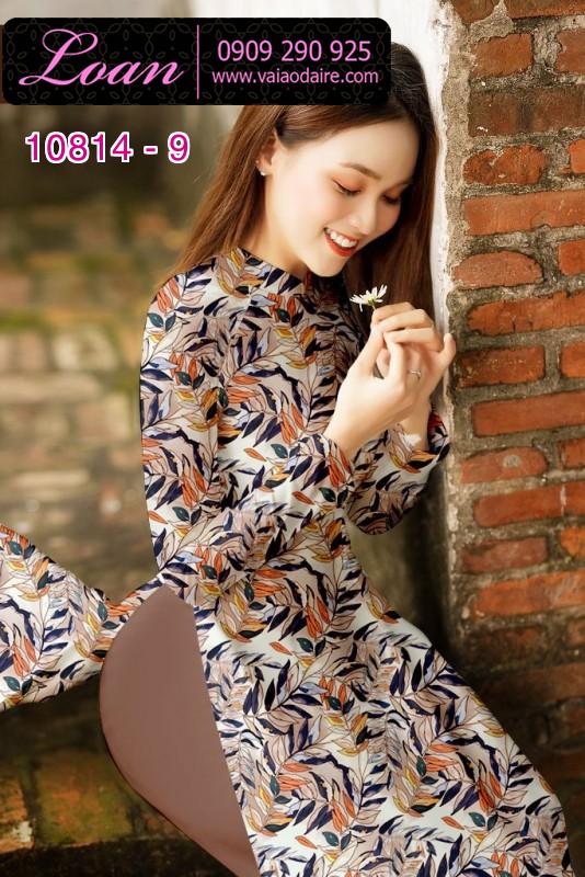 Vải áo dài hoa nhí