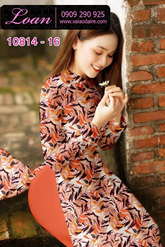 Vải áo dài hoa nhí