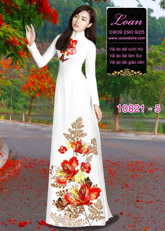 Vải áo dài hoa Phượng Vải áo dài hoa Phượng
