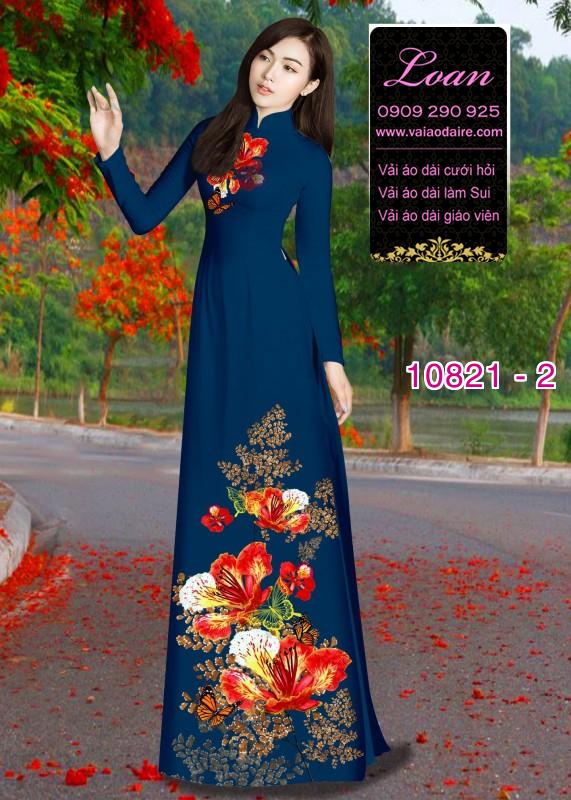 Vải áo dài hoa Phượng Vải áo dài hoa Phượng