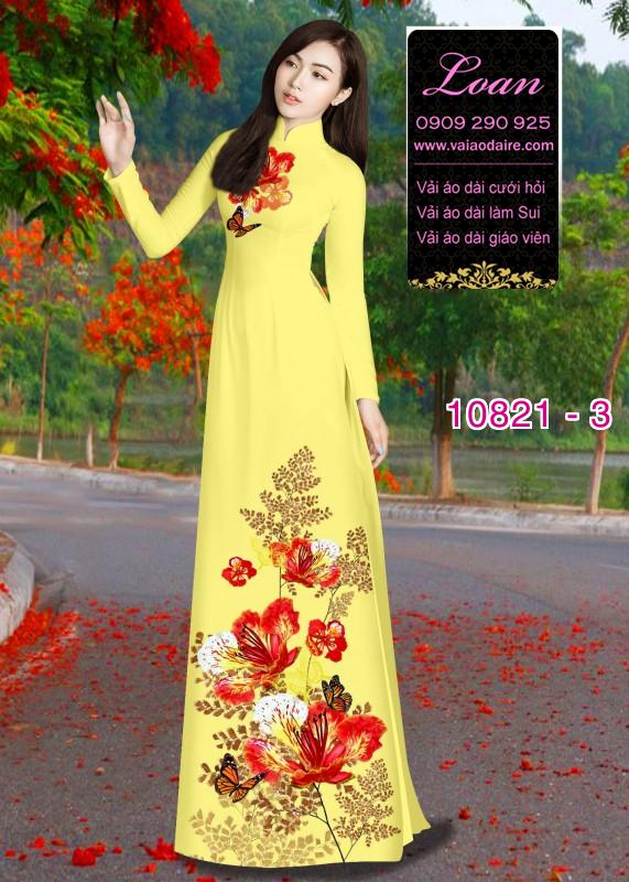 Vải áo dài hoa Phượng Vải áo dài hoa Phượng