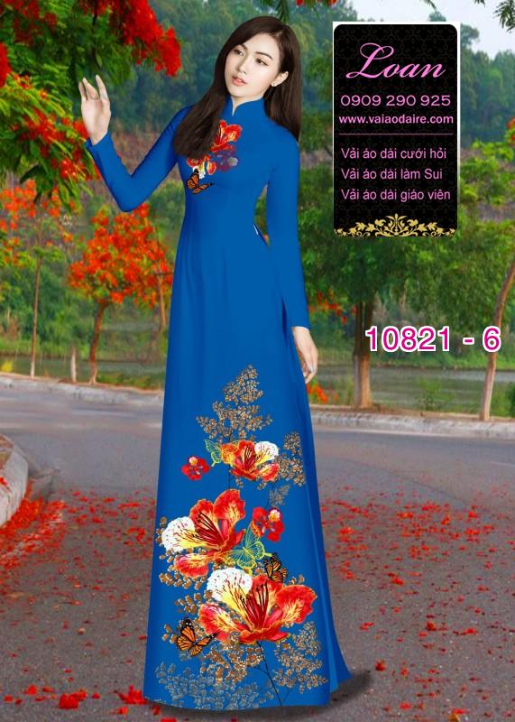 Vải áo dài hoa Phượng Vải áo dài hoa Phượng