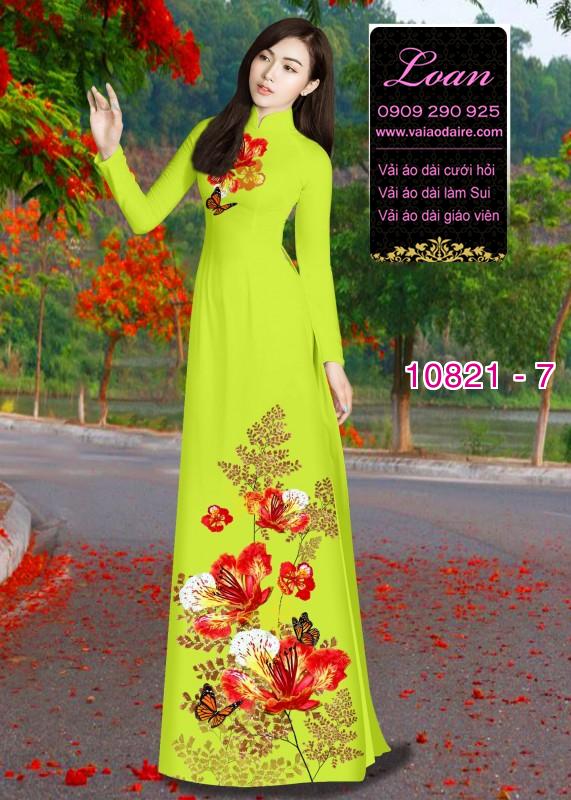 Vải áo dài hoa Phượng Vải áo dài hoa Phượng