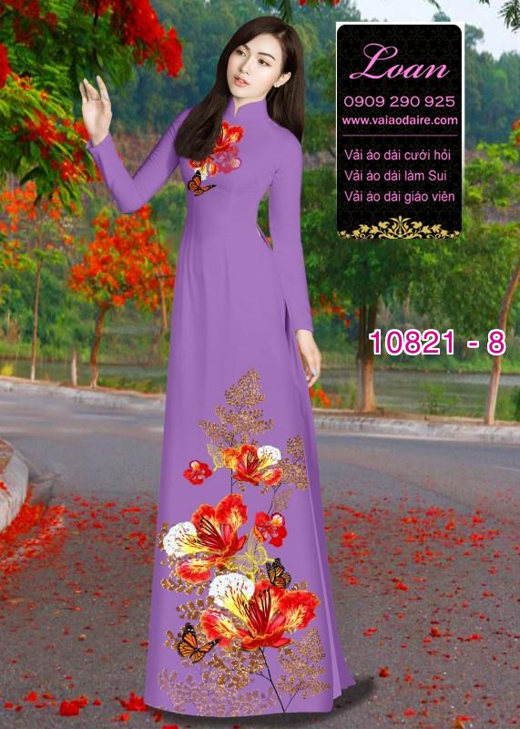 Vải áo dài hoa Phượng Vải áo dài hoa Phượng