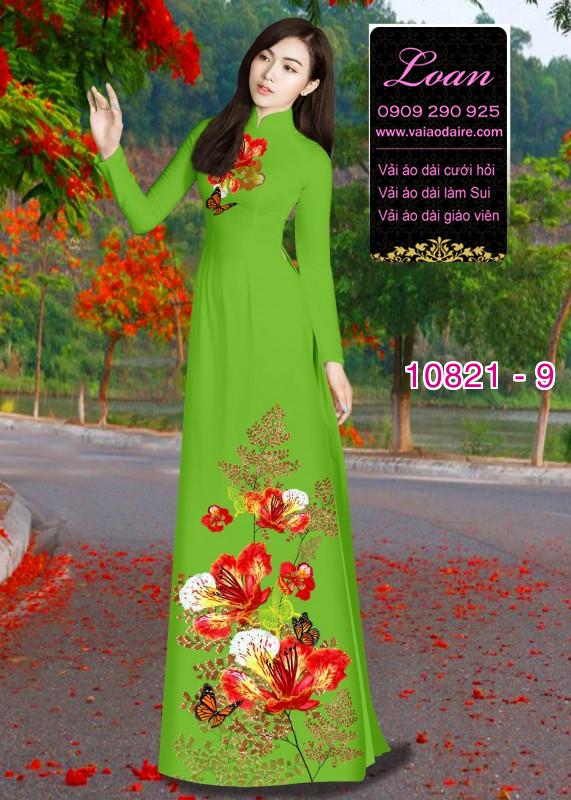 Vải áo dài hoa Phượng Vải áo dài hoa Phượng