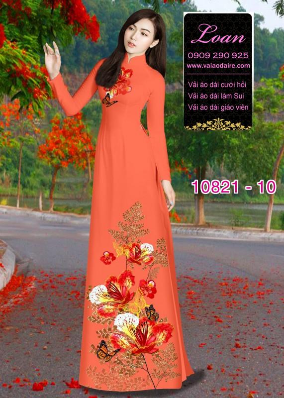 Vải áo dài hoa Phượng Vải áo dài hoa Phượng