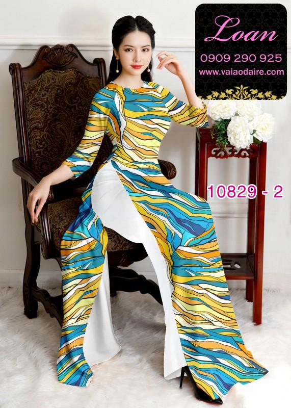Vải áo dài hoa văn đẹp