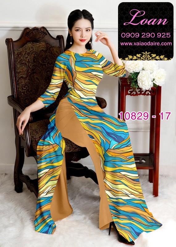 Vải áo dài hoa văn đẹp