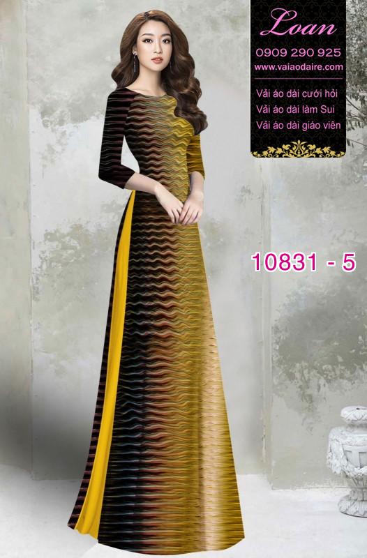 Vải áo dài hoa văn đẹp
