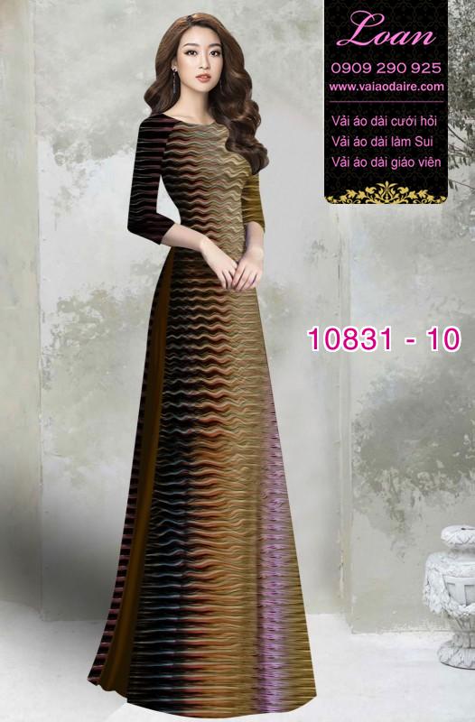Vải áo dài hoa văn đẹp