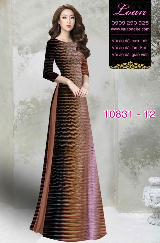 Vải áo dài hoa văn đẹp