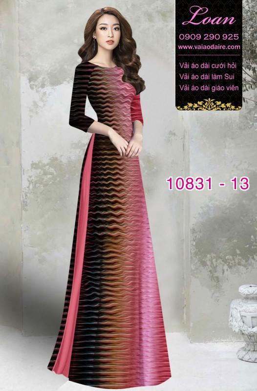 Vải áo dài hoa văn đẹp