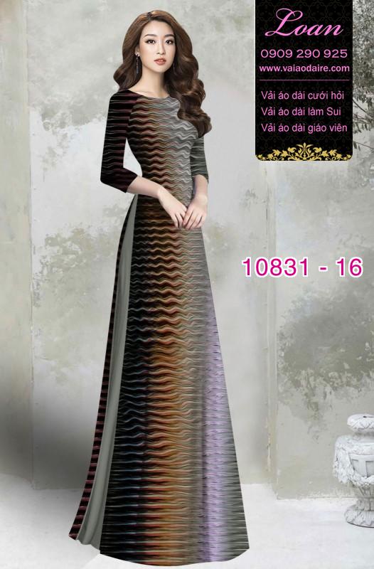 Vải áo dài hoa văn đẹp