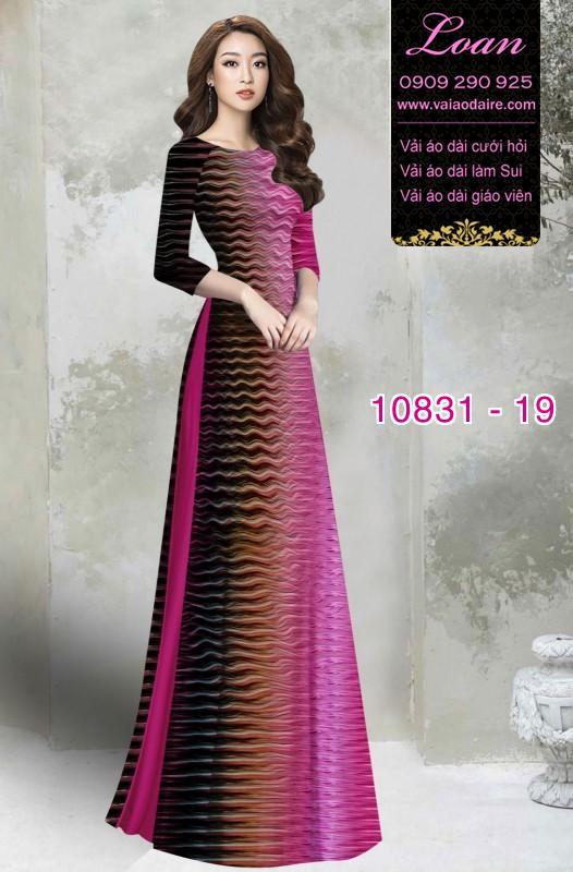 Vải áo dài hoa văn đẹp