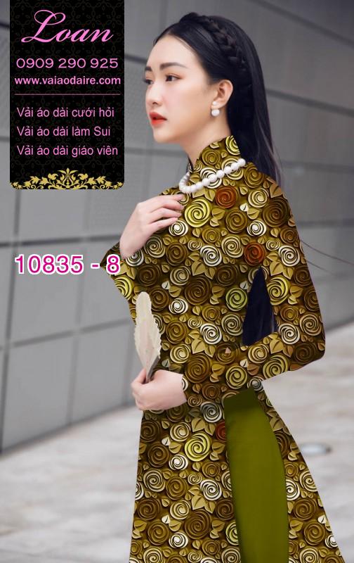 Vải áo dài hoa đều