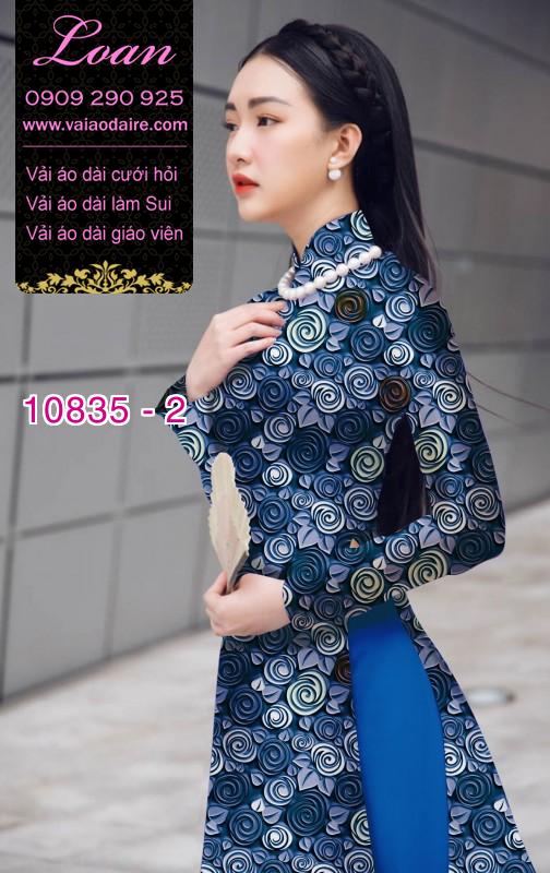 Vải áo dài hoa đều