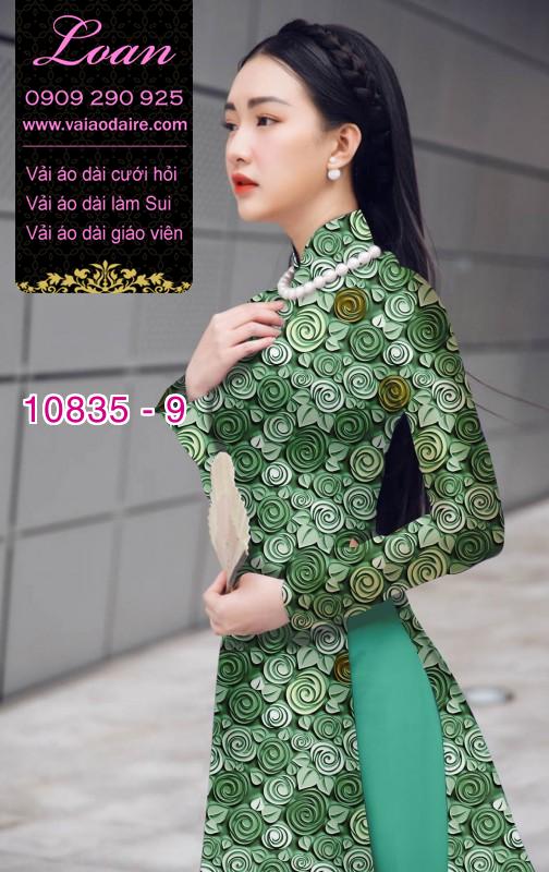 Vải áo dài hoa đều