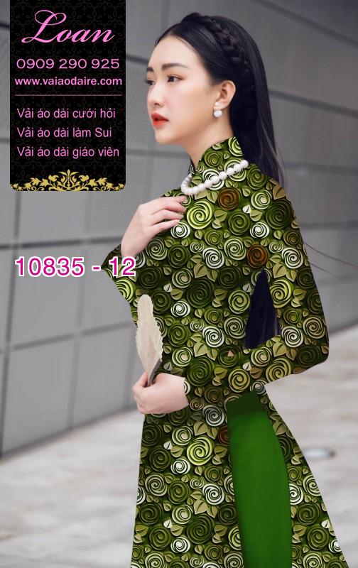 Vải áo dài hoa đều