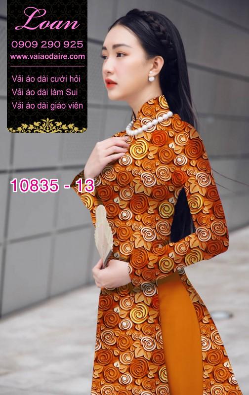 Vải áo dài hoa đều
