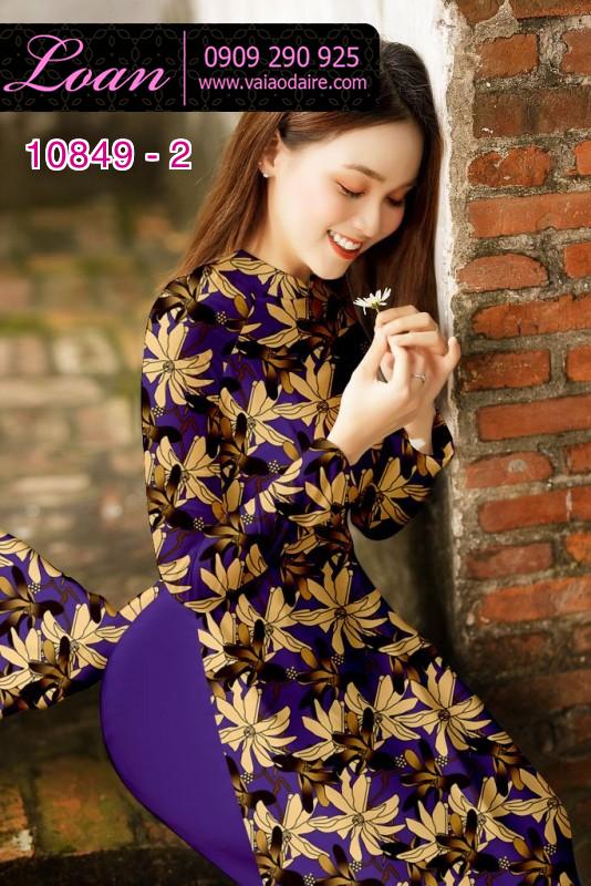 Vải áo dài hoa đều Vải áo dài hoa đều