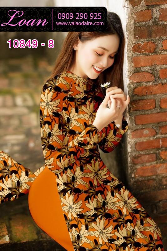 Vải áo dài hoa đều Vải áo dài hoa đều