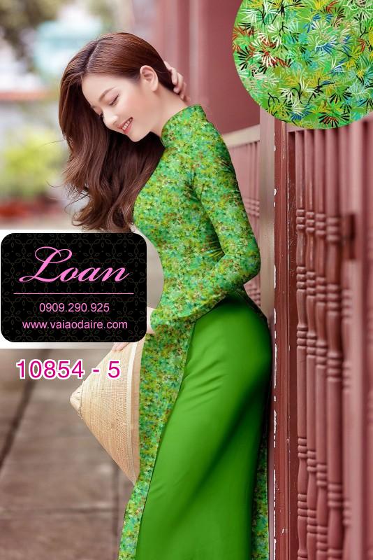 Vải áo dài hoa nhí Vải áo dài hoa nhí