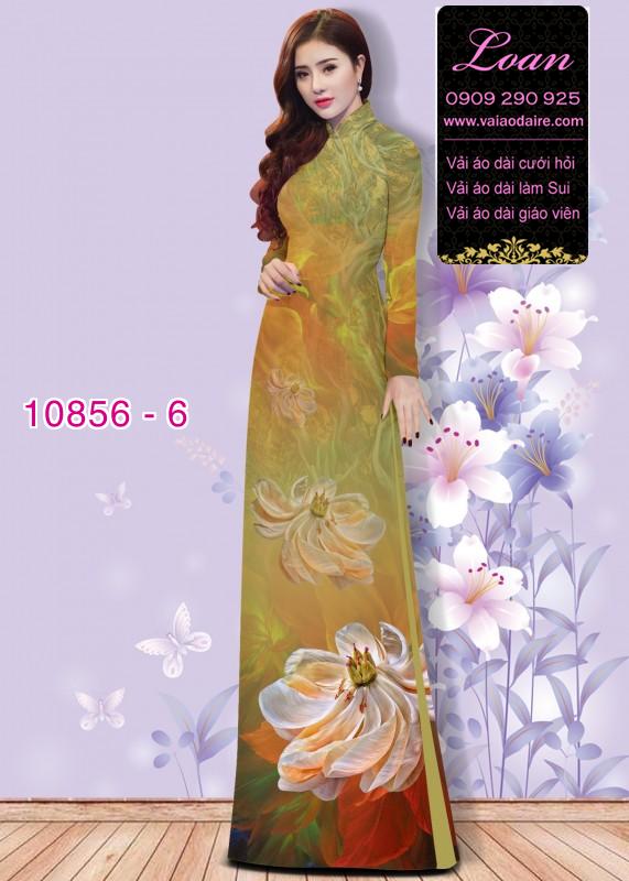 Vải áo dài hình quạt