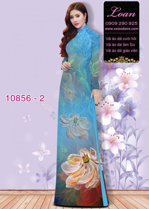 Vải áo dài hình quạt