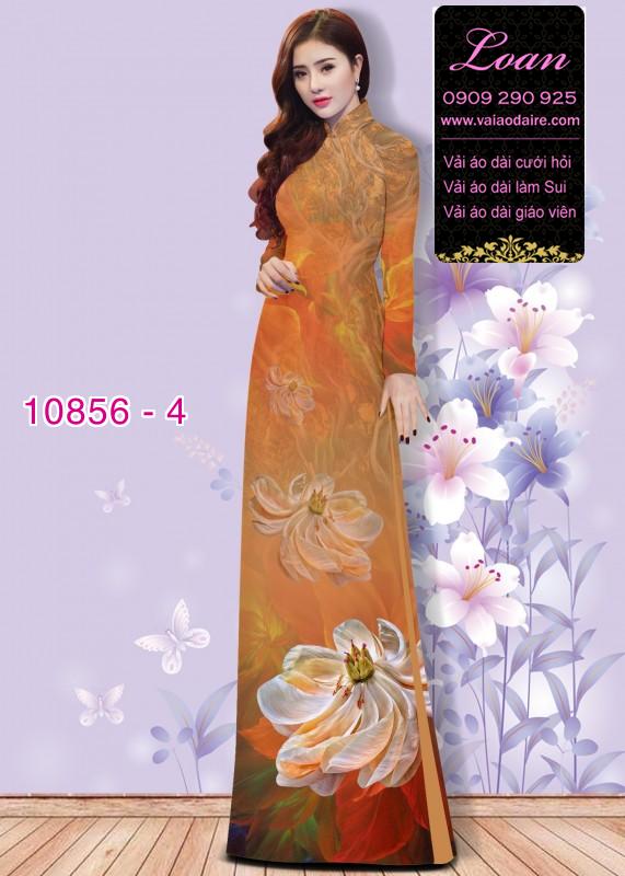 Vải áo dài hình quạt
