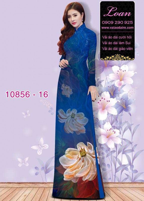 Vải áo dài hình quạt