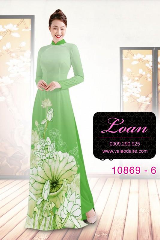 Vải áo dài hoa sen Vải áo dài hoa sen