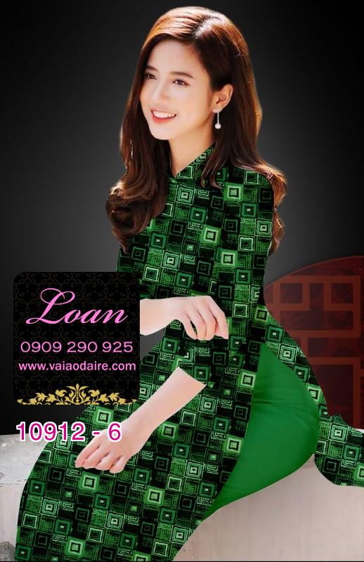 Vải áo dài hoa 3D