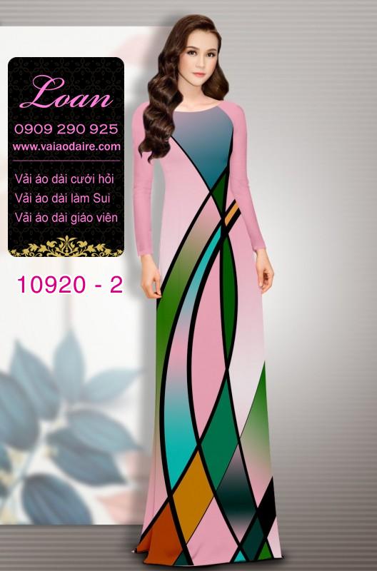 Vải áo dài hoa 3D Vải áo dài hoa 3D