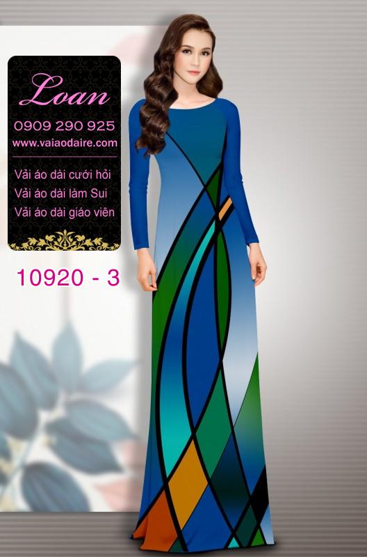Vải áo dài hoa 3D Vải áo dài hoa 3D