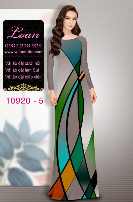 Vải áo dài hoa 3D Vải áo dài hoa 3D